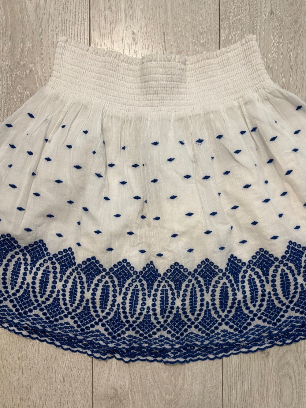 J.Crew Beautiful Embroidered Mini Skirt